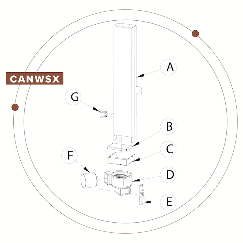 KIT DE CANALISATION POUR LES POÊLES À BOI